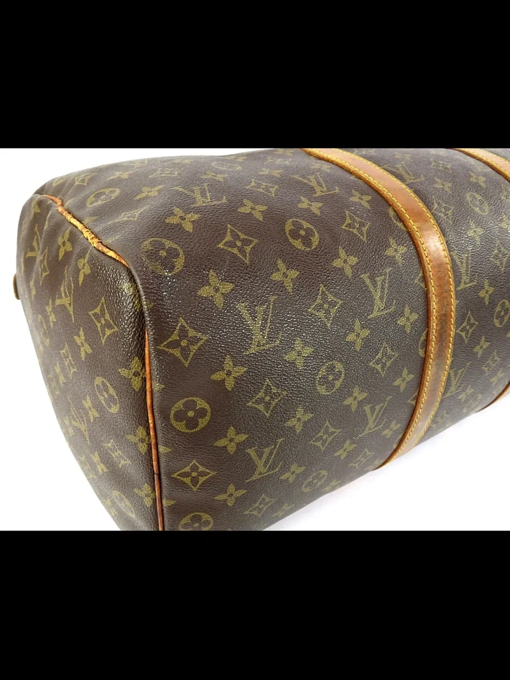 Louis Vuitton Monogram Canvas Duffel Bag in Brown and Tan